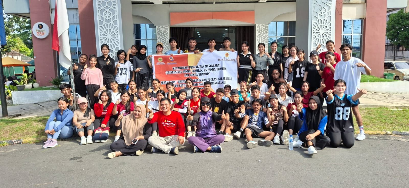 Universitas Bunda Thamrin Gelar Promosi PMB dan Pengabdian Masyarakat di PRSU